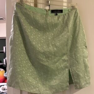 The Limited Light Green Skirt